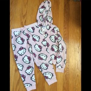 Hello kitty pants and sweater